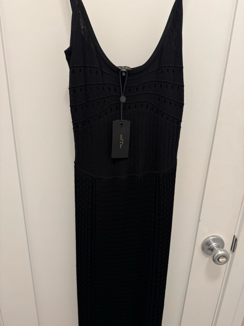 Rag & Bone Aly Tank Dress, Black, XS - Picture 10 of 11
